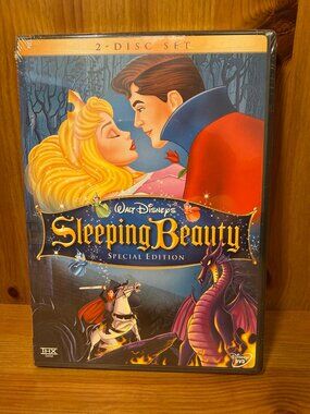 Disney Sleeping Beauty Special Edition 2 Disc DVD Set New Sealed 2003